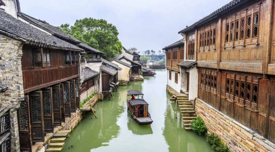 Shanghai: Villaggio sull'acqua