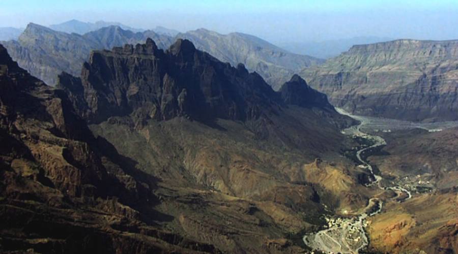 Hajar e le sue montagne