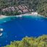 vista della spiaggia