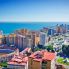 vista panoramica di Malaga