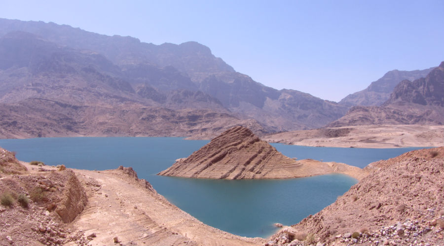 Wadi Daykah - panorama dall'alto