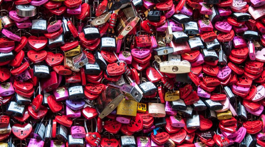Lucchetti a Verona in love