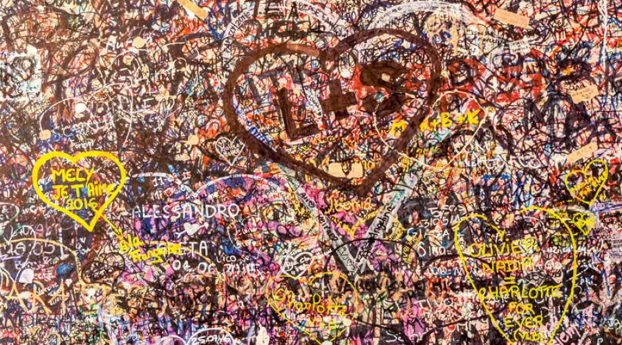 Muretto dei messaggi a Giulietta