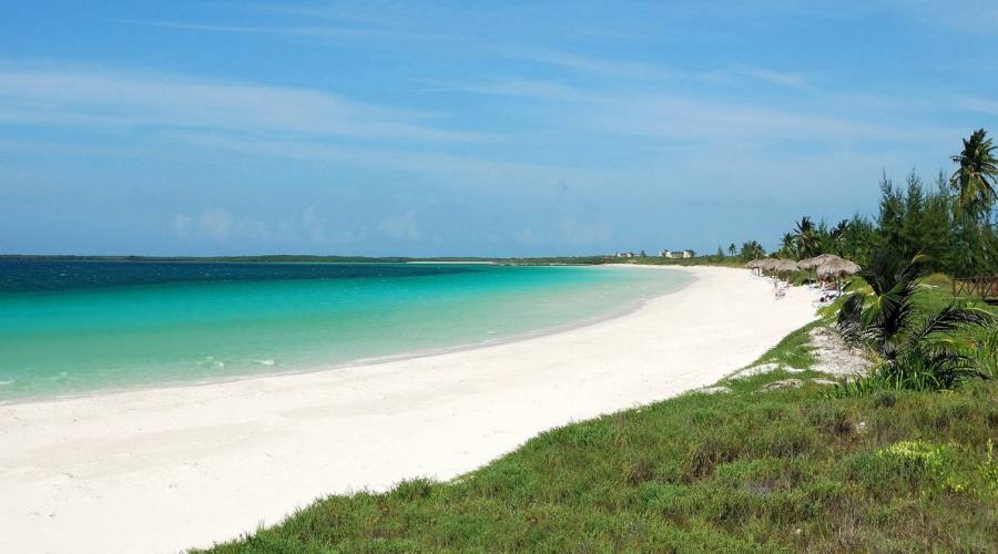 La spiaggia dell'hotel