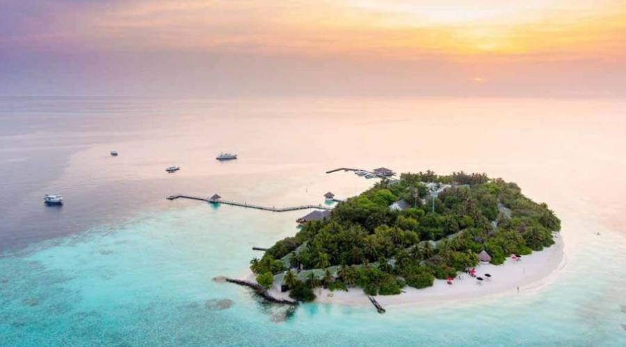  Una delle isole alle Maldive in cui potresti soggiornare