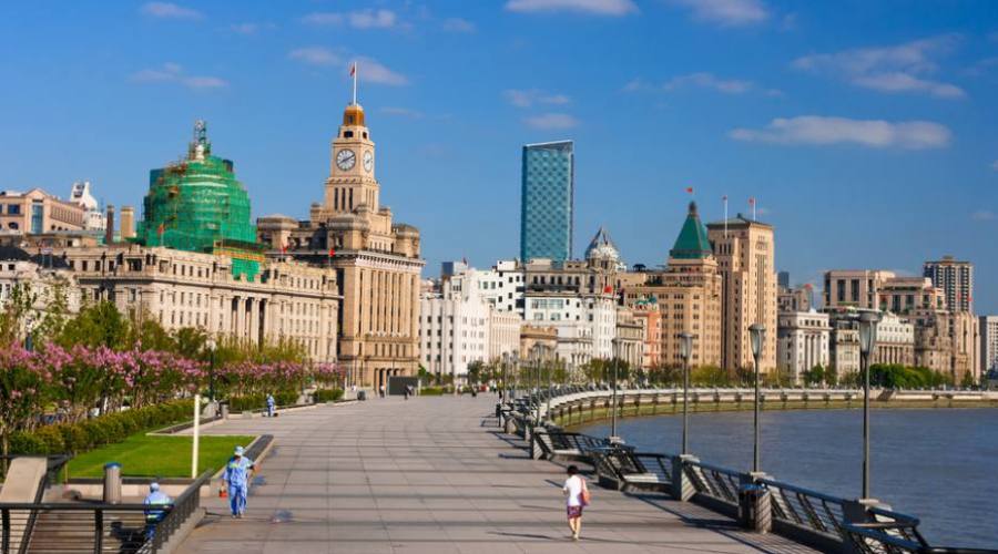 Shanghai: il Bund
