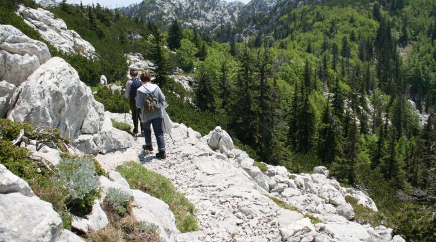 Velebit, sentiero Premužićeva