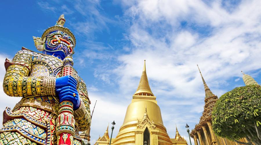 Il tempio Wat Phra Kaeo di Bangkok