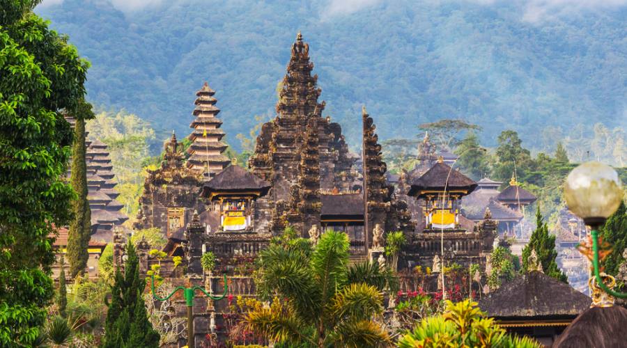 Il tempio Pura Besakih a Bali