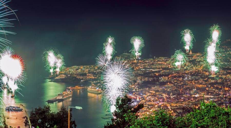 Fuochi d'artificio a Capodanno di Funchal