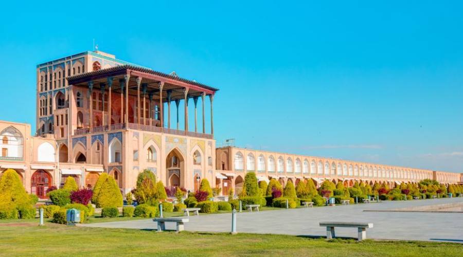 Palazzo Ali Qapu su Naqsh-e Jahan Square - Isfahan, Iran