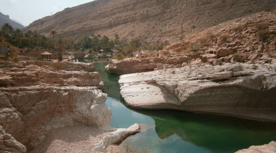 Wadi Bani Khalid -oasi