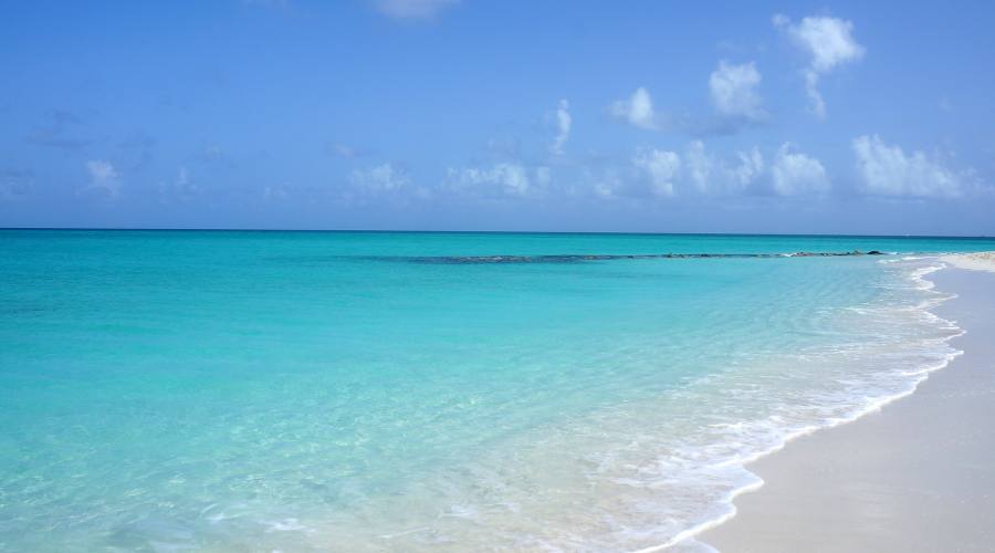 L'abbagliante sabbia bianca di Turks&Caicos