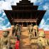 Pagoda típica en Katmandú