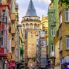 Torre di Galata e la strada nel centro storico