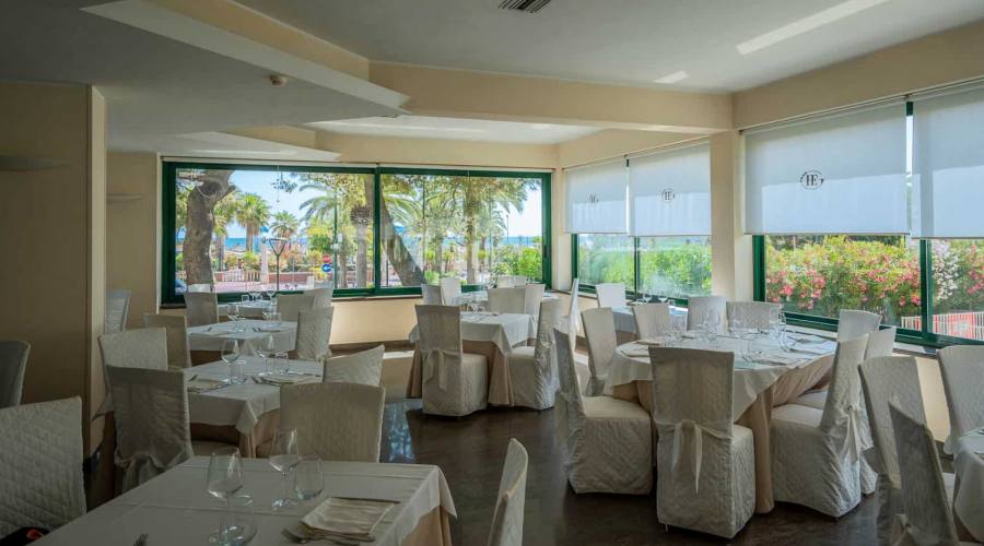 La sala ristorante