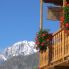 Vista del Monte Bianco dal balcone