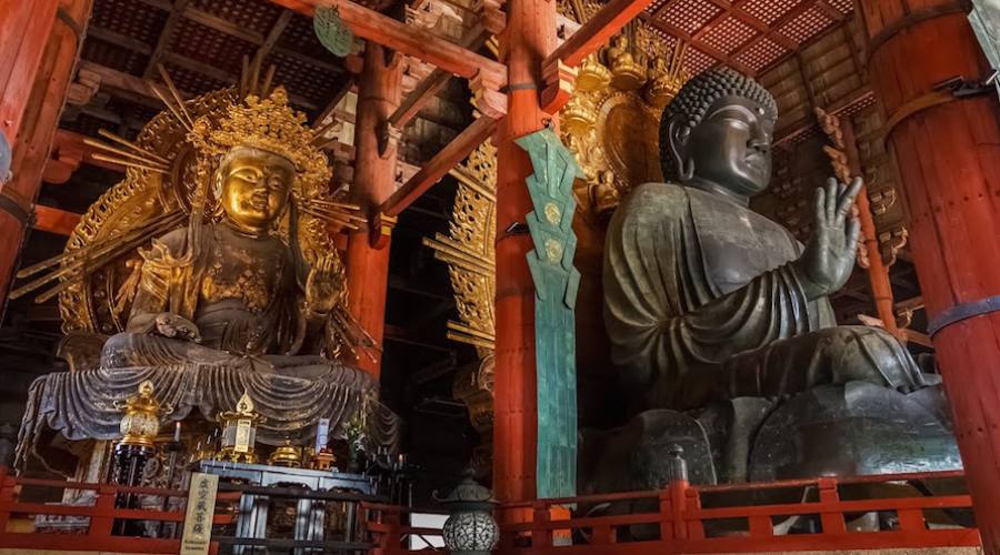 Nara - Il grande Buddha al Todai-ji