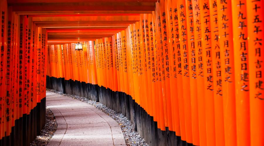 Il Santuario di Fushimi Inari a Kyoto