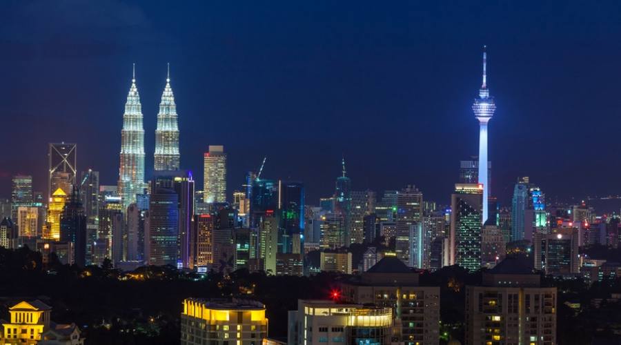 Kuala Lumpur di notte