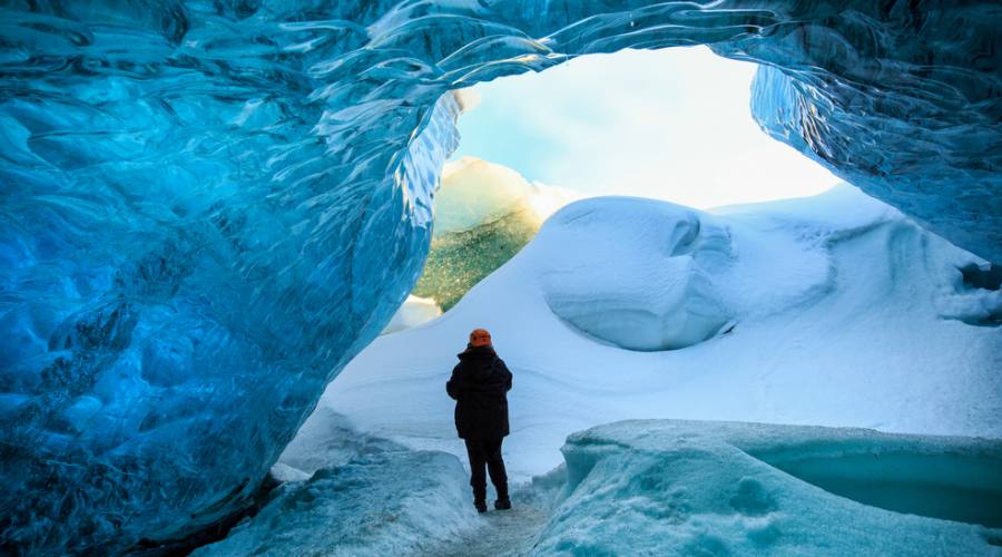 grotta di ghiaccio