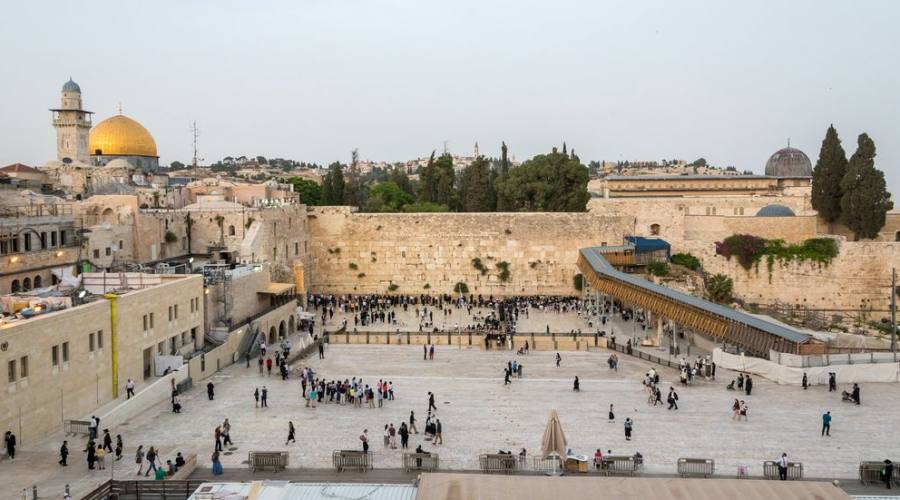 Gerusalemme il muro del pianto