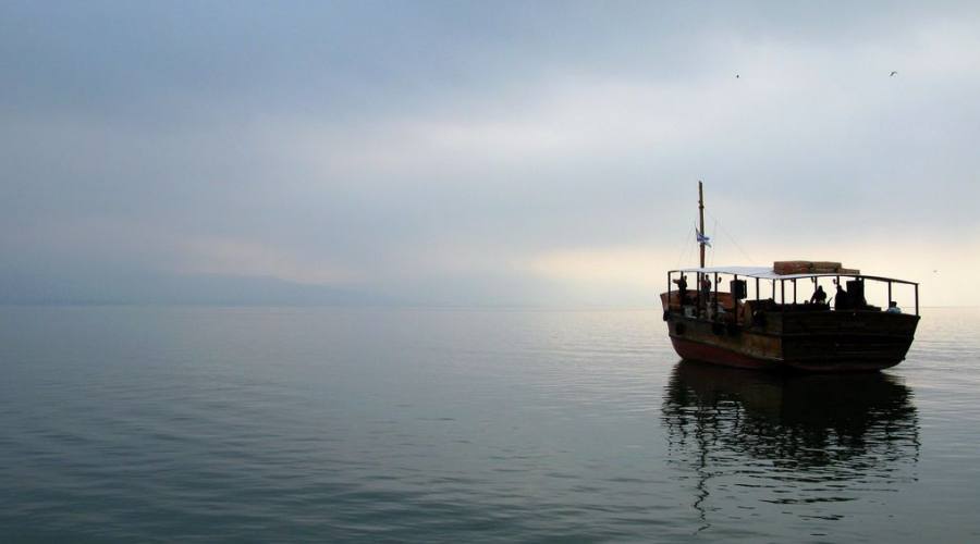 Tiberiade pesca sul lago