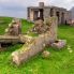 Casa di montagna vuota sull'isola Achill Island
