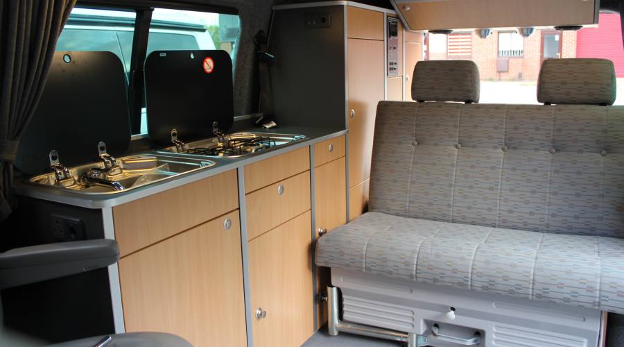 Interno del camper Ranger