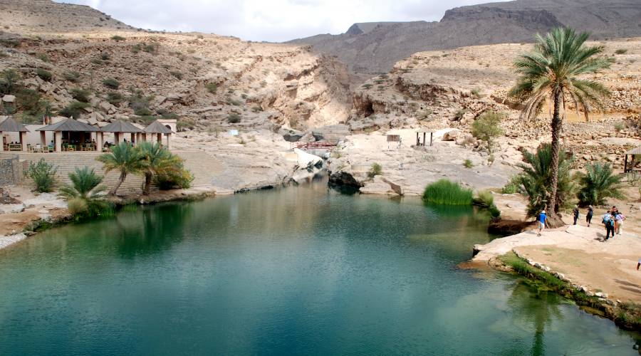 Wadi Bani Khalid -oasi