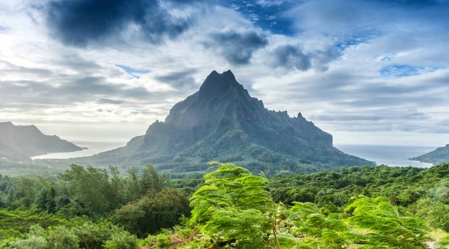 Il panorama che offre Tahiti