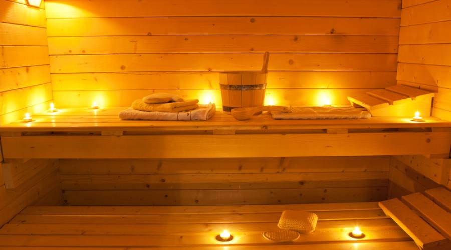 Relax in sauna