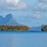 Bora Bora vista tra Raiatea e Taha'a