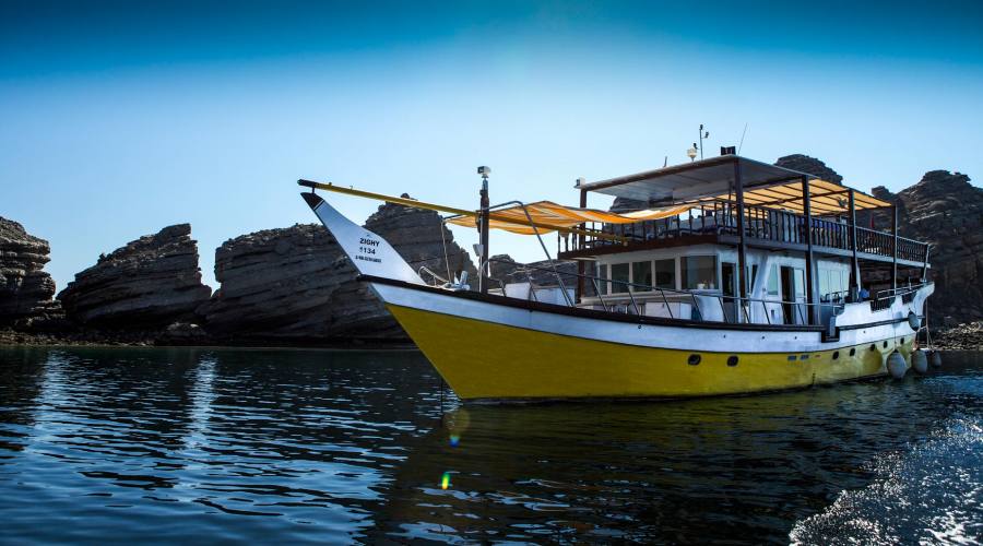 yellow dhow