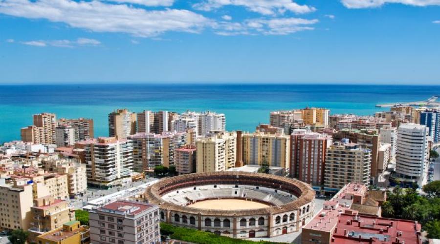 Malaga: vista panoramica