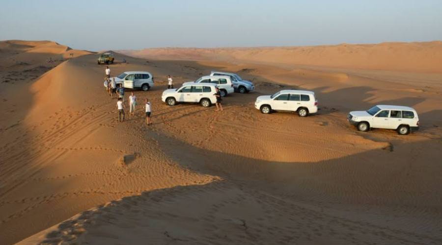 Deserto di Wahiba Sands in 4X4