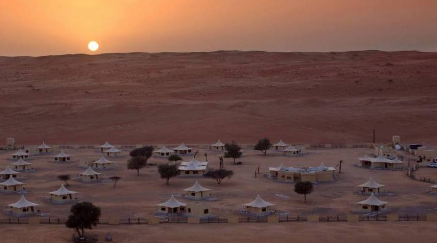 Tramonto nel Deserto 