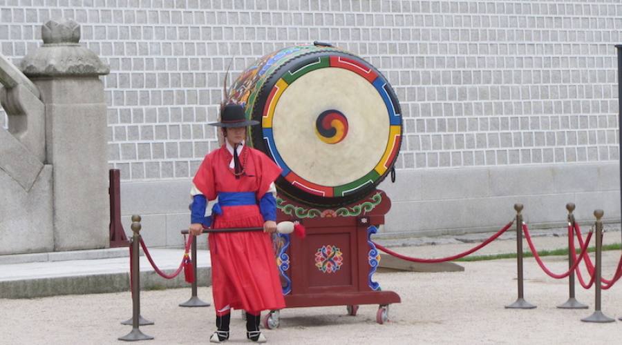 Seoul - Guardia del Palazzo reale