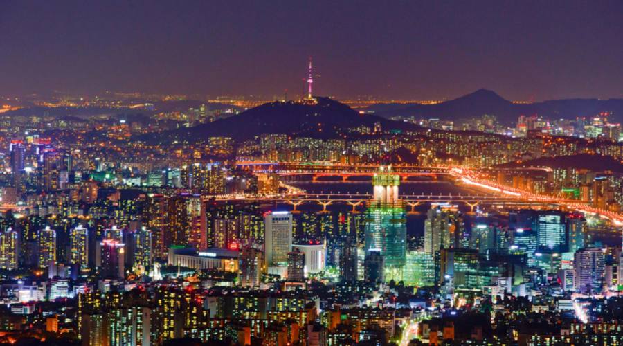 Seoul by night