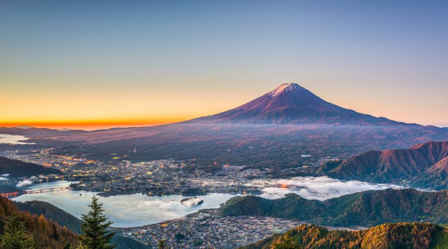 Il monte Fuji