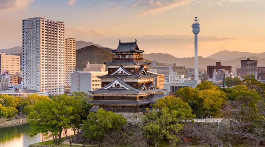 Il castello di Hiroshima