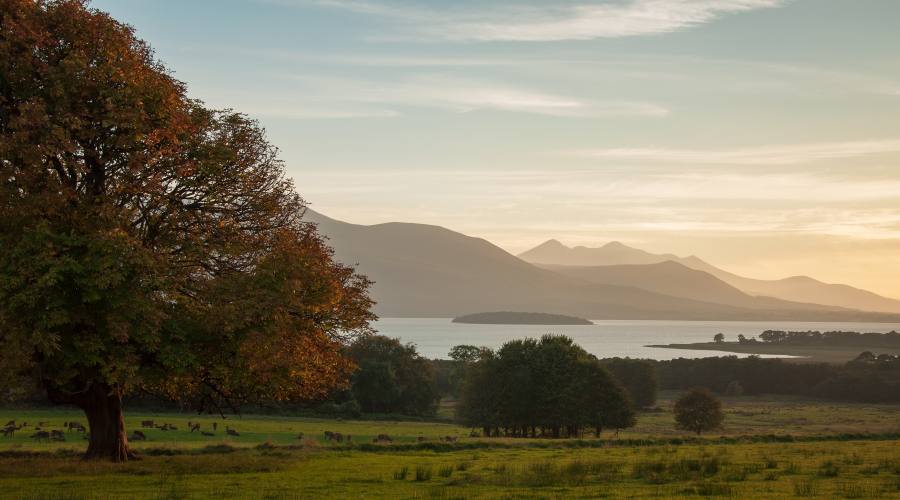 Parco nazionale di Killarney al tramonto