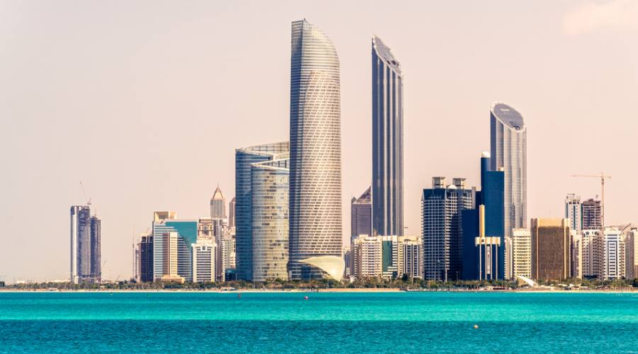 Skyline di Abu Dhabi