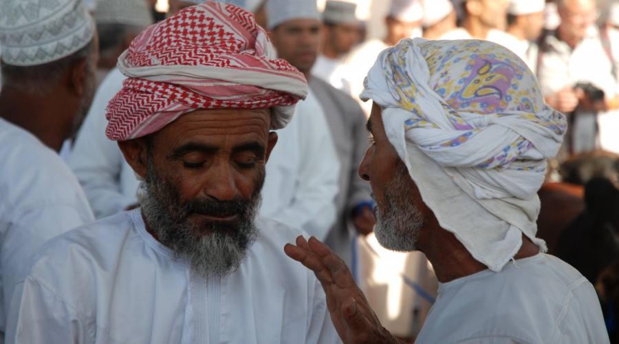 Due chiacchiere tra amici...a Nizwa souq