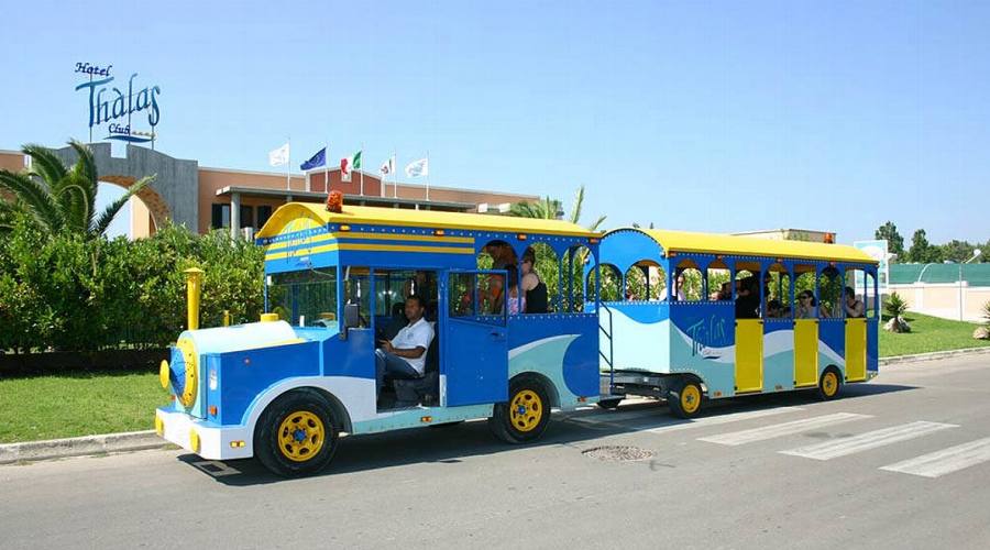 La navetta per la spiaggia