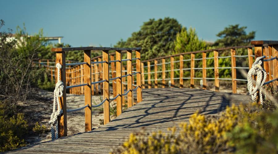 Passerella per la spiaggia