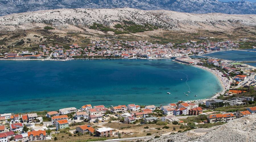 Isola di Pag - panoramica