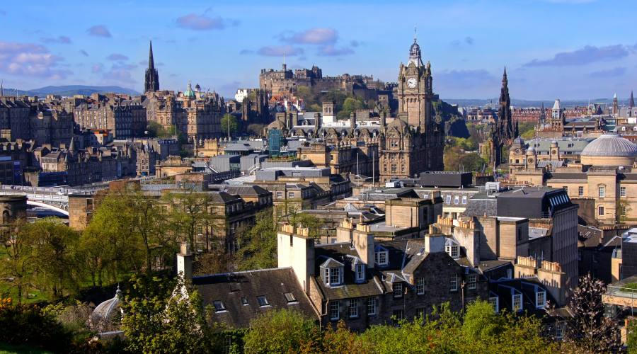 Edimburgo sguardo sulla città