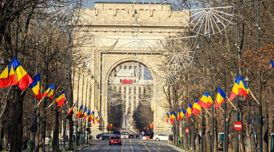 Bucarest, Arco di trionfo
