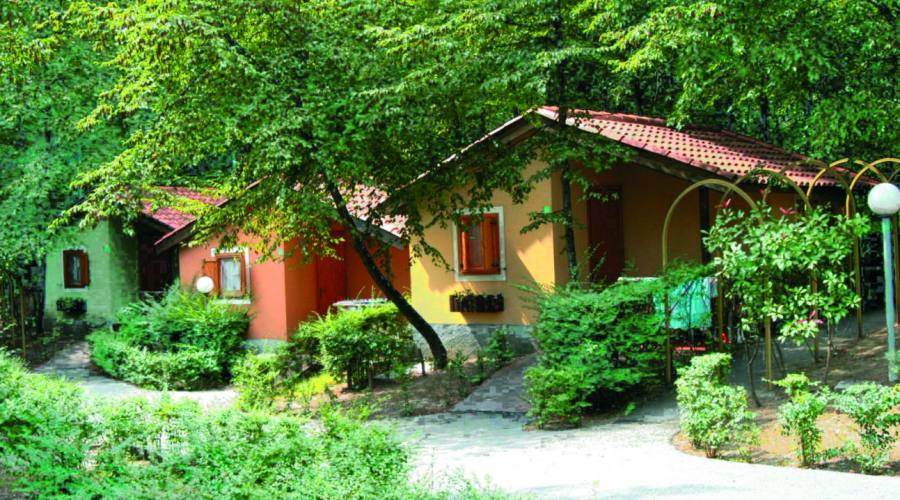 Un villaggio immerso nel verde